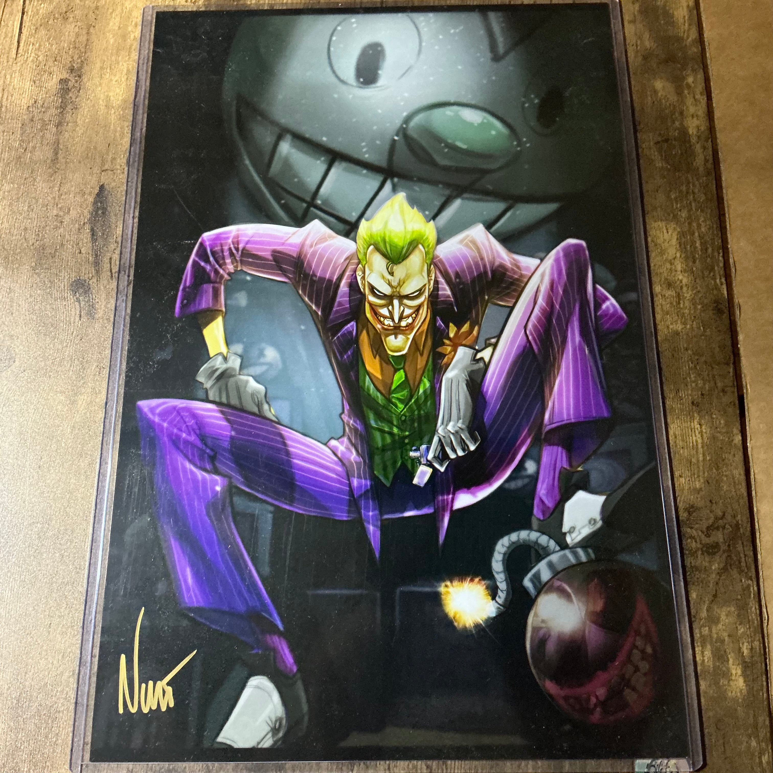 11x17 joker signed print