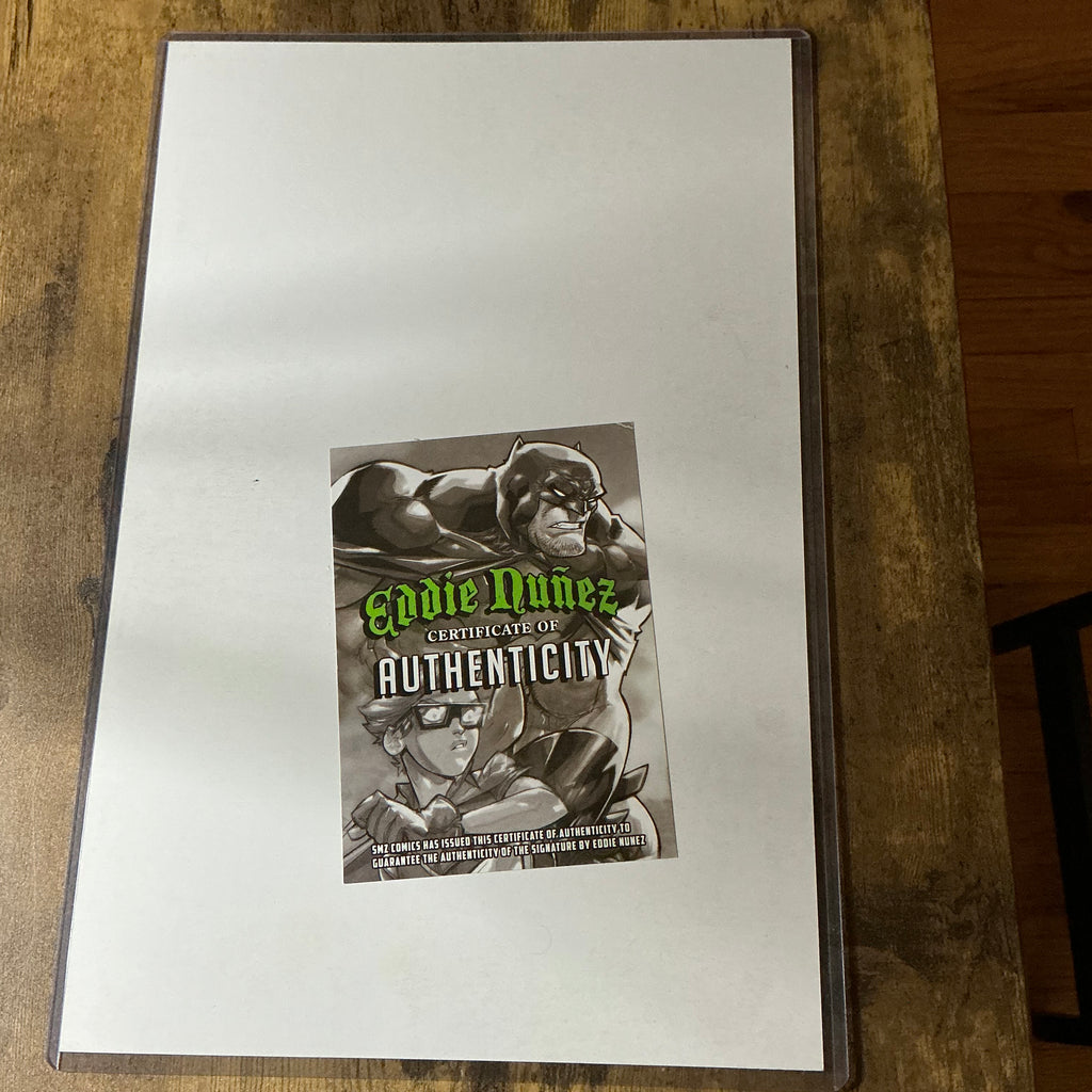 11x17 Two Face signed print