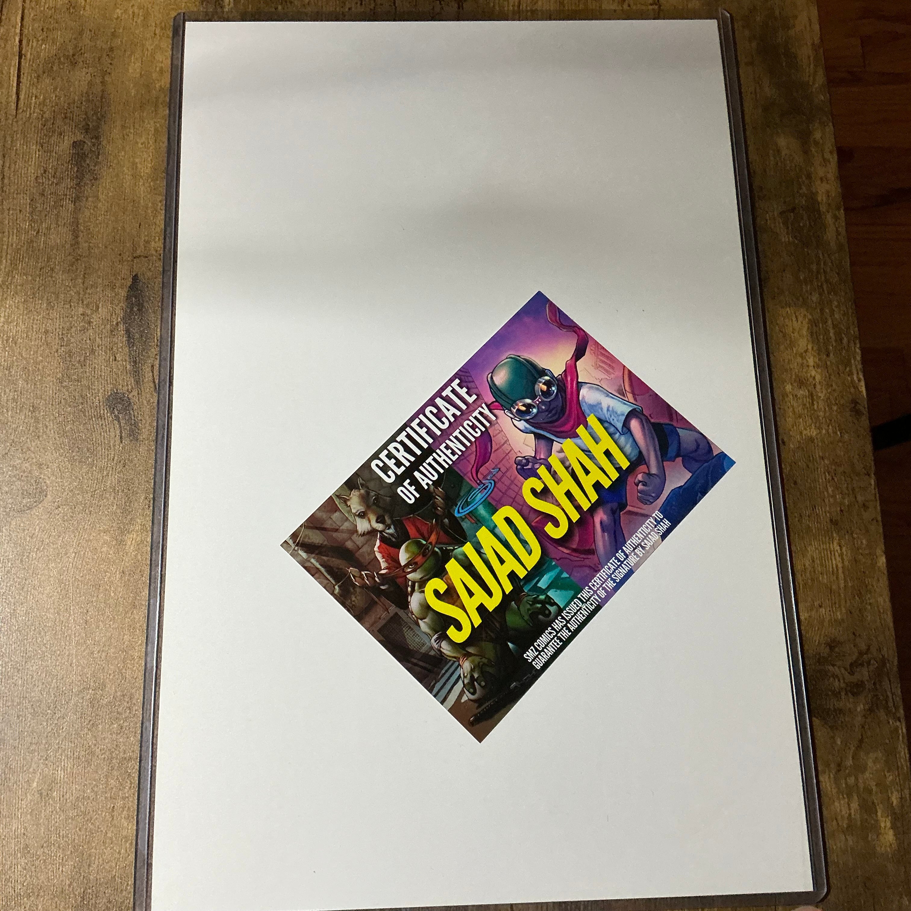 11x17 predator signed print