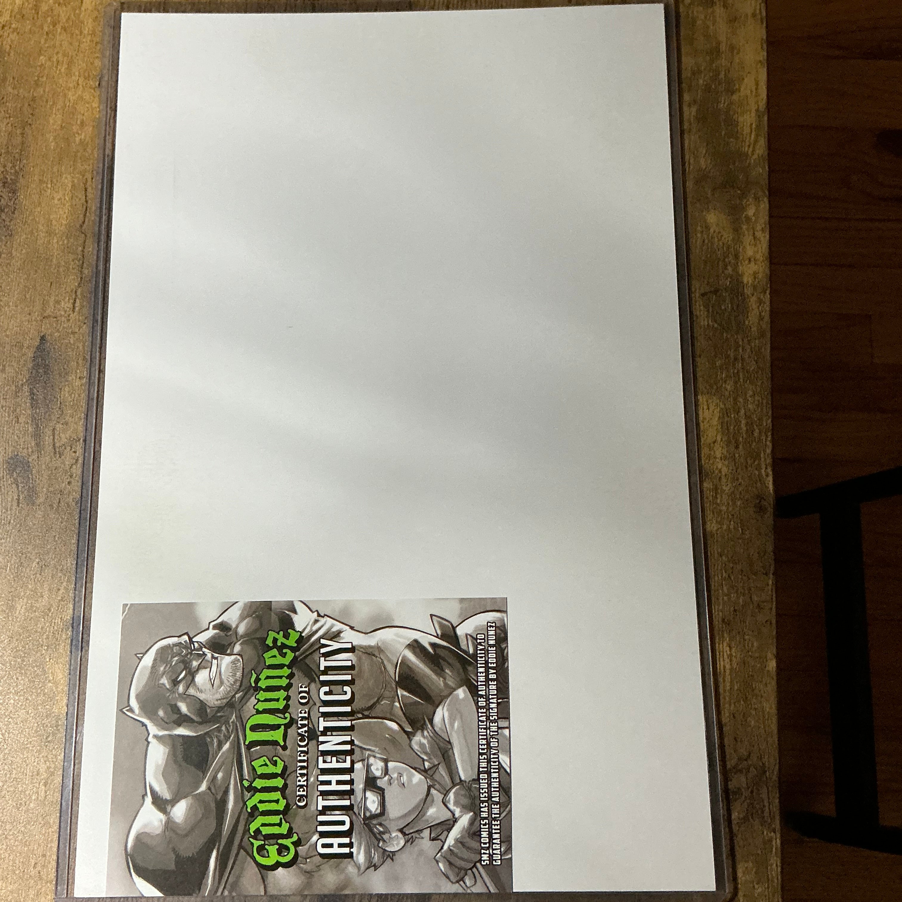 11x17 signed Eddie Nunez joker print