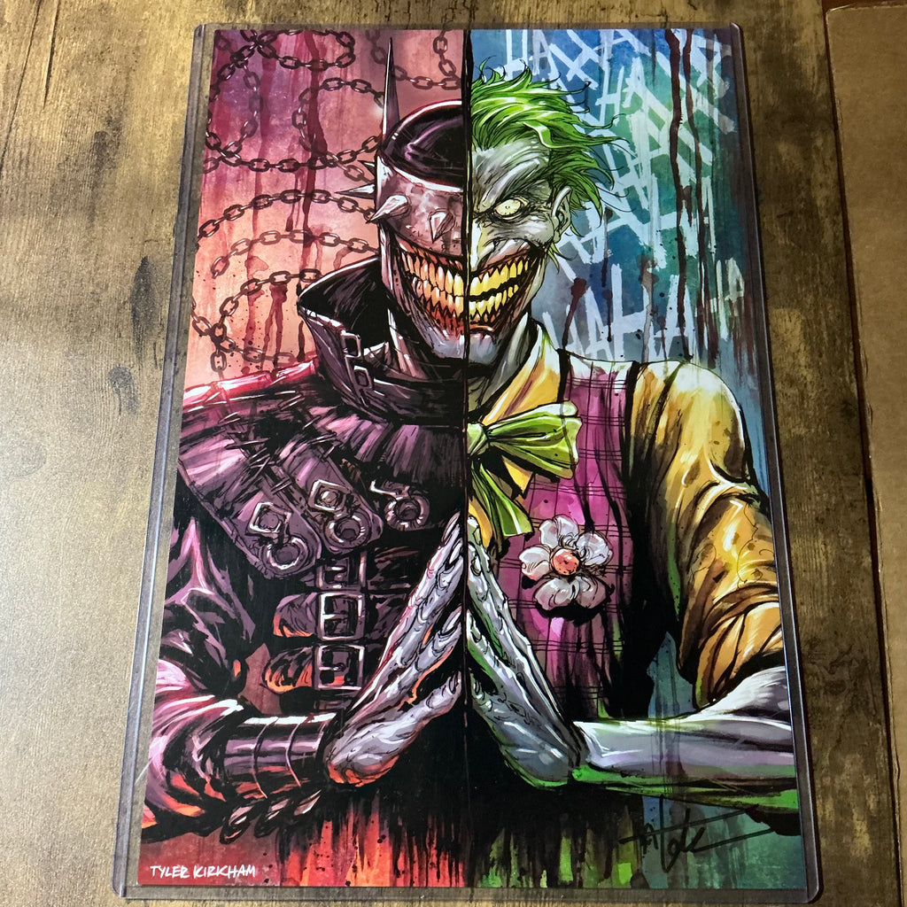11x17 Batman who laughs / Joker print signed Tyler Kirkham print