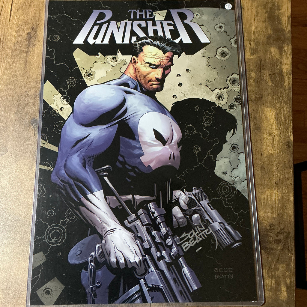 11x17 signed John Betty Punisher print