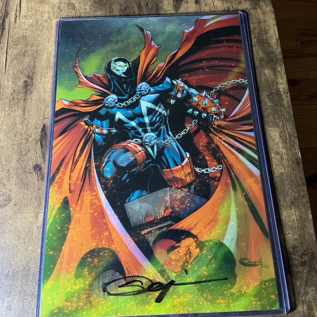 11x17 Spawn signed Sajad Shah print
