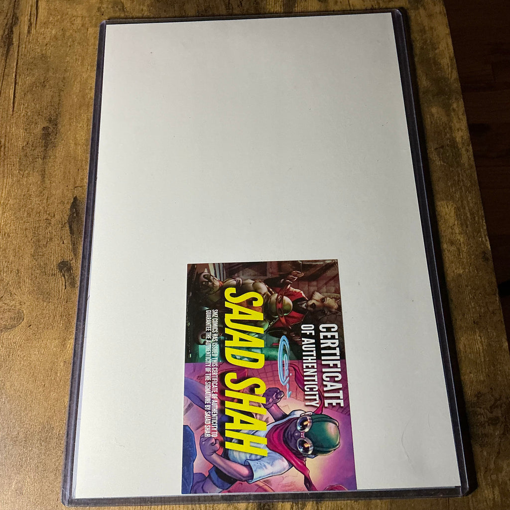 11x17 Spawn signed Sajad Shah print