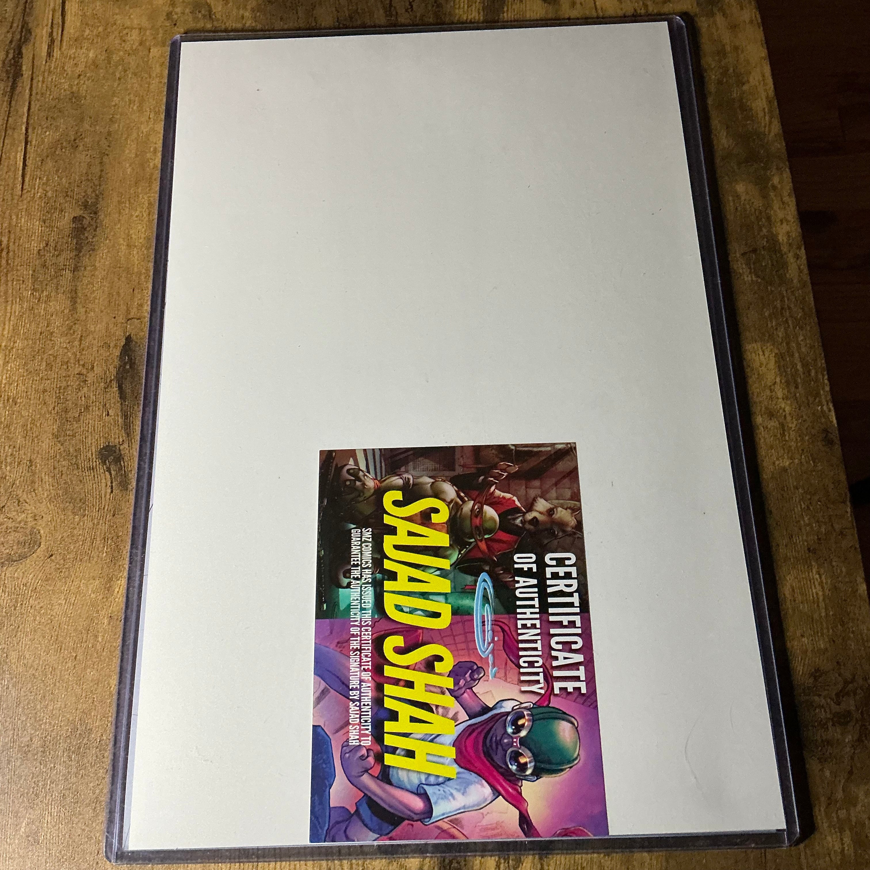 11x17 Spawn signed Sajad Shah print