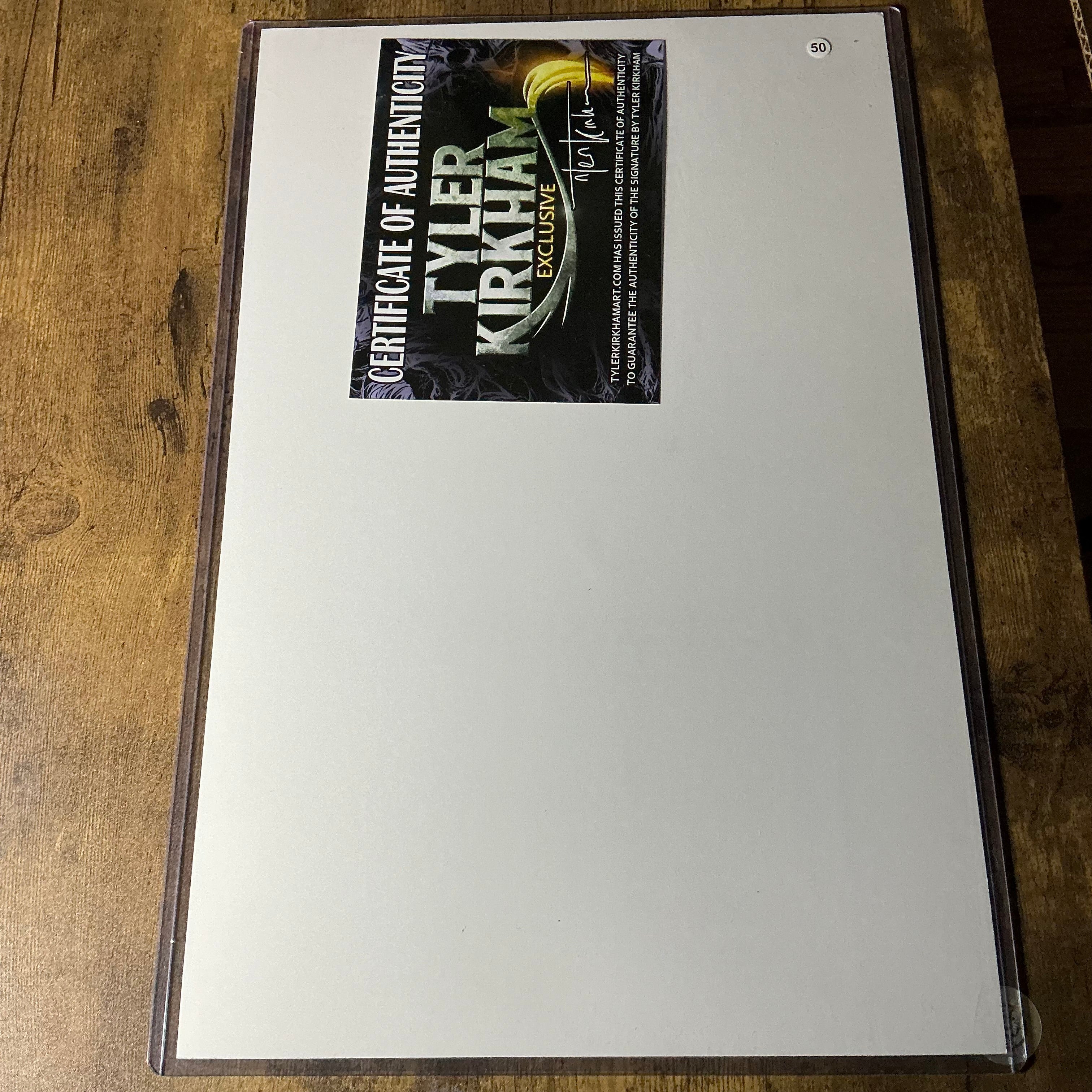 11x17 signed Tyler Kirkham print