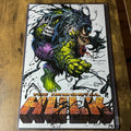 11x17 Venomized Hulk Signed Tyler Kirkham print